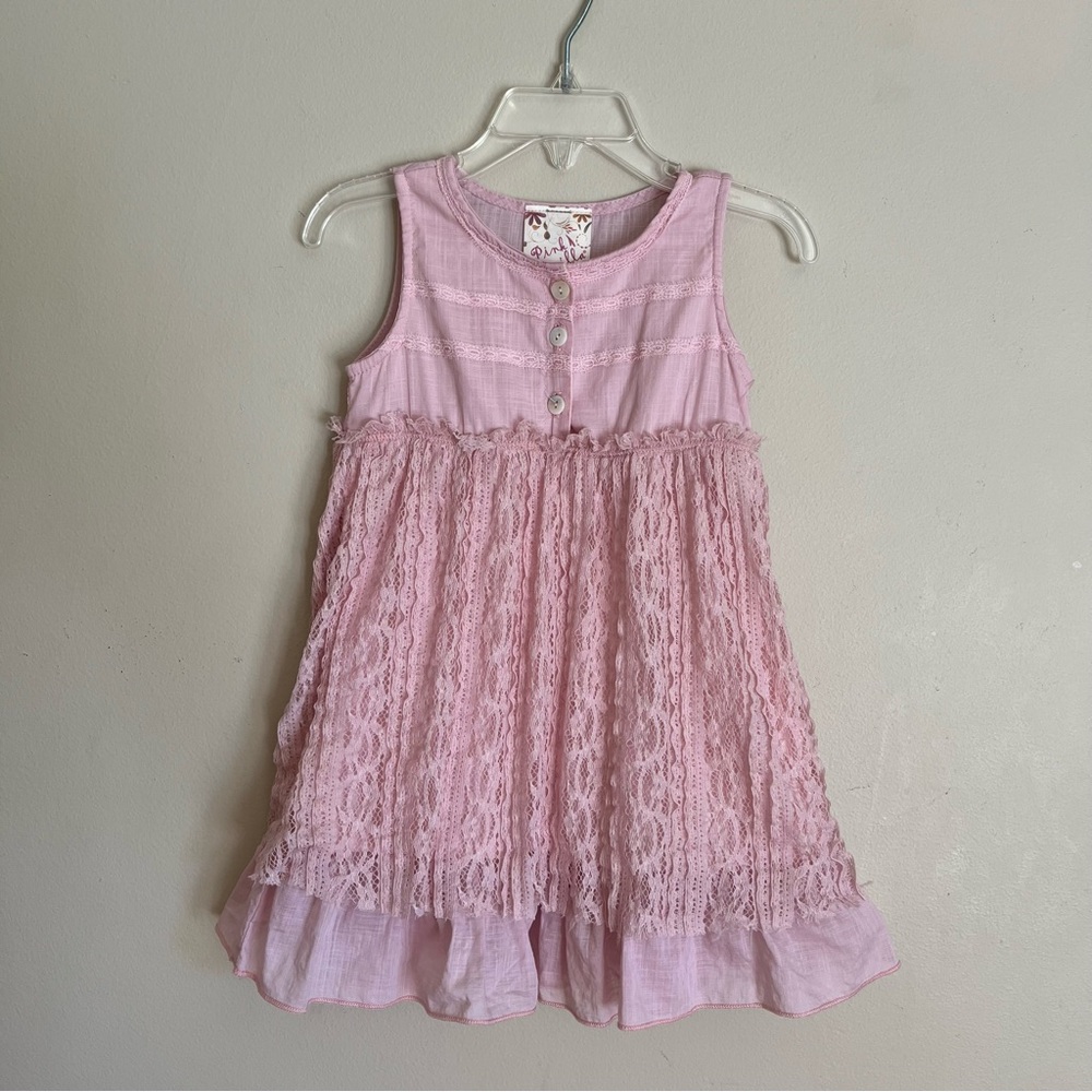 Pink Vanilla sleeveless dress, size 3T